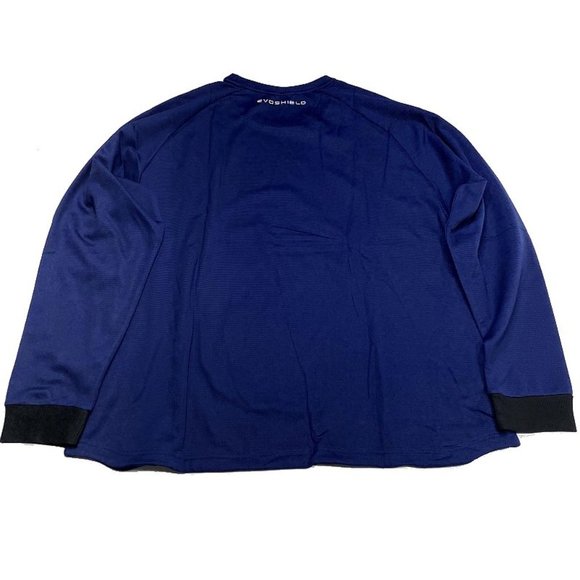 EvoShield Pro Team Heater Pullover Fleece 2XL Blue Warm Up Batting Cage Baseball - Picture 2 of 9